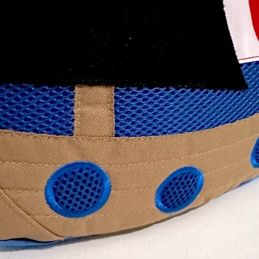 Stephen Joseph Pirate Ship Kids Tote Bag - Blue